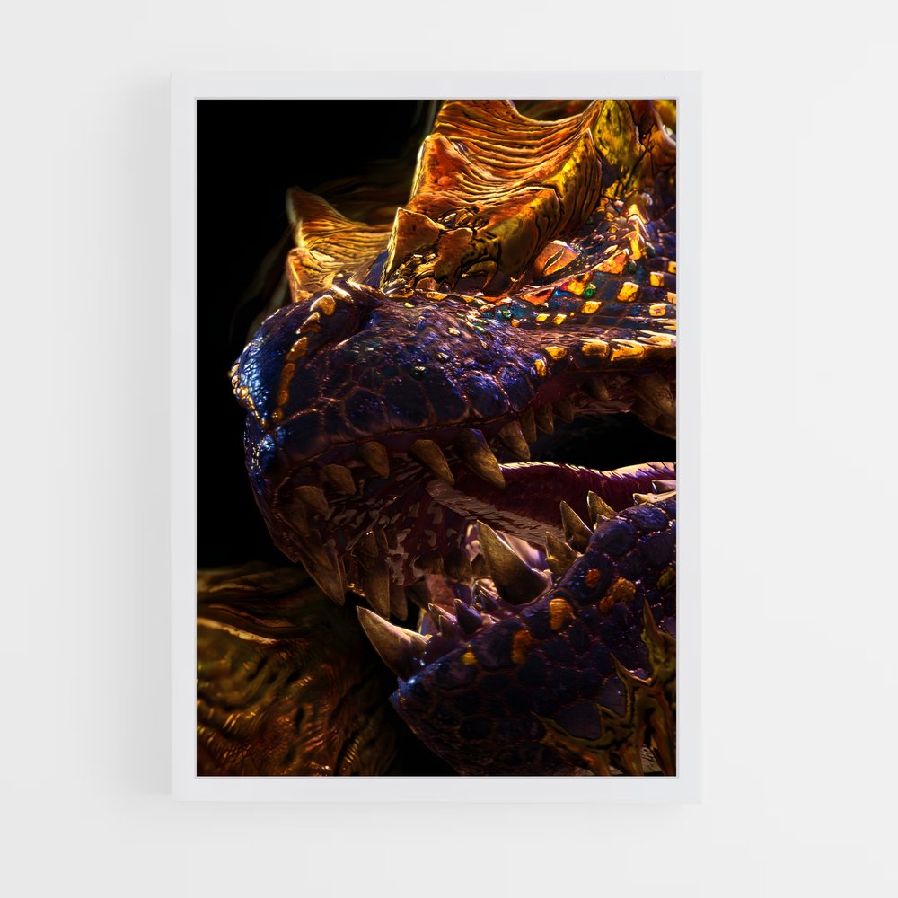 Poster Fleurs de Chasse – affiche Monster Hunter (vue 3)